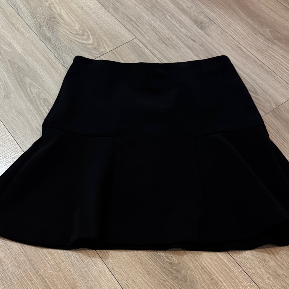 Ann Taylor Black Skater Skirt